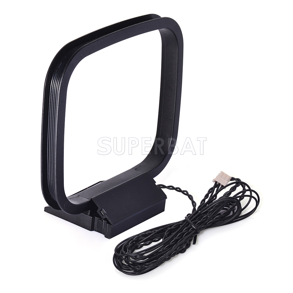 Indoor FM Antenna 75 Ohm UNBAL PAL Male Connector and 3 Pin Connector Antenna for Sony Home