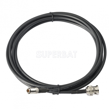 Superbat 10 feet BNC Male to DIN 1.0/2.3 Plug 75 Ohm 3G 6G HD SDI Vedio Camera Cable (Belden 1855A)