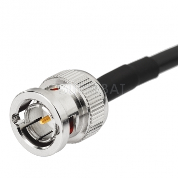 Superbat 15 feet BNC Male to BNC Male 75 Ohm 3G 6G HD SDI Vedio Camera Cable (Belden 1855A)