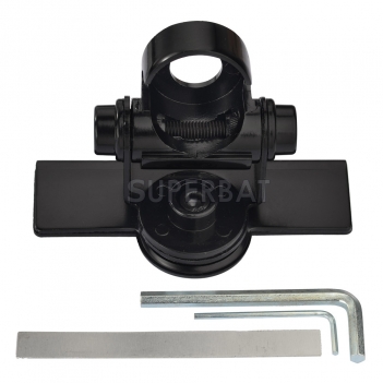 Superbat Vehicle CB Radio Antenna Base Lip Mount Fixed Bracket for Car Truck CB Mobile Radio Ham Radio Amateur Radio,Fit UHF S0-239 Female Connector