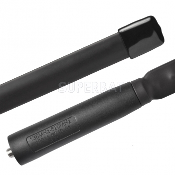 Superbat 136-520MHz Foldable CS Tactical SMA Female Ham Radio Antenna for Baofeng Wouxun Handheld HT CB Radio Two Way Radio Walkie Talkie