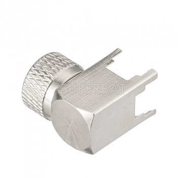 F Plug Male Connector Right Angle Solder