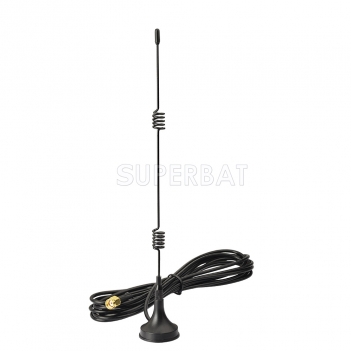 2.4GHz WiFi 7dbi Magnetic Mount RP-SMA Antenna for WiFi Extender Booster Hotspot