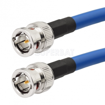 Superbat 20M BNC Male to BNC Male 75 Ohm 3G 6G HD SDI  Extension Cable (Belden 1694A) for Video Camera and Moniter