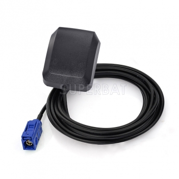 Superbat GPS Antenna FAKRA C 3M Antenna  for VW AUDI BMW Ford Benz GPS Navigation System