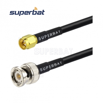 SMA Male to BNC Male Cable  RG58 Coax 3m for Marine GPS Antenna