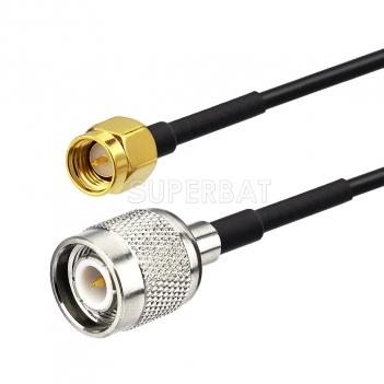 SMA Male to TNC Male Cable  RG58 Coax 3m extension cable for Marine GPS Antenna