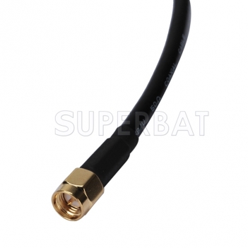 SMA Male to BNC Male Cable  RG58 Coax 3m for Marine GPS Antenna