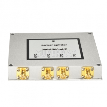 380-2500MHz 4-way Power Divider SMA female connector