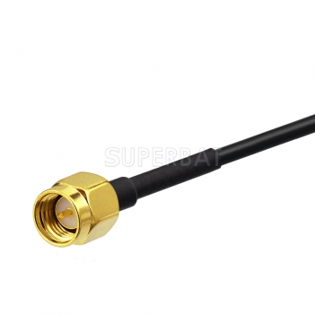 Superbat SMA Plug GPS Antenna Aerial Connector Cable for Boss Jensen GPS Navigation Receiver