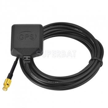 Superbat MCX Plug GPS mini Magnetic base Antenna Aerial Connector Cable for TomTom Garmin Navman Clarion GPS Navigation Receiver