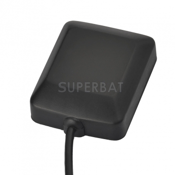 Superbat Fakra C Jack GPS Active Magnetic base Magnetic Base Antenna Aerial for Car GPS Navigation System