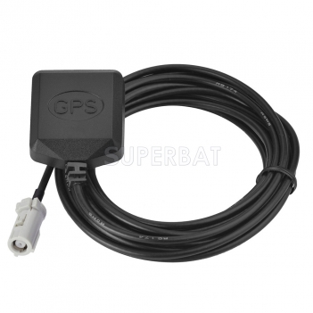 Superbat Gray AVIC GPS mini Magnetic base Antenna Aerial Connector Cable for Pioneer GPS Navigation Receiver