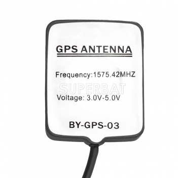 Superbat MCX Plug GPS Active Magnetic base Antenna Aerial Connector Cable for TomTom Garmin Navman Clarion GPS Navigation Receiver
