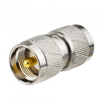 RF Coaxial Coax Antenna Adapter UHF Male Pl259 to PL-259 Connector Double Male Barrel Connector Bulkhead straight Adaptor