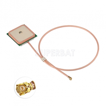 Superbat GPS Active Antenna internal Aerial IPEX connector with RG178 for PND Laptop Mobile Phone