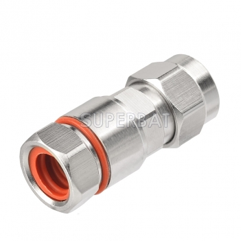 N Plug Male Straight Clamp Connector for 1/2 inch Superflexible Cable
