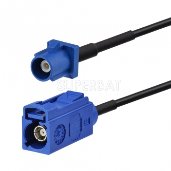 Superbat Fakra C Female to Fakra C Male RG174 6M GPS Extenstion Coax Cable for GPS Antenna