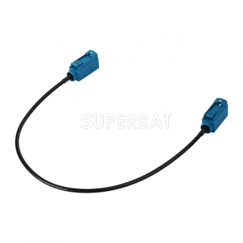 Superbat Fakra Z Female to Fakra Z Female RG174 30cm GPS Pigtail Coax Cable for GPS Antenna