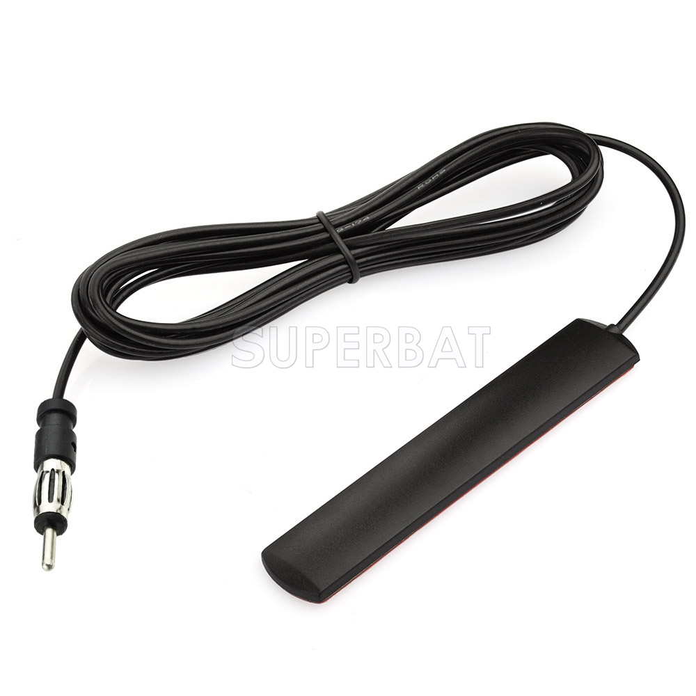 Car Radio Antenna, Universal Car Antenna Fm Am Antenna Amplifier Ant-309 Car  Aerial Antenna Patch Radio Antenna