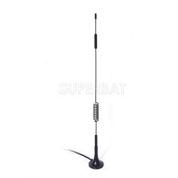 4G LTE 7dBi Magnetic Base  Antenna  With Right Angle TS9 Connector For Mobile Hotspot Router USB Modem