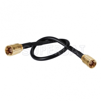 SMB Plug to SMB Plug Cable Using RG174 Coax
