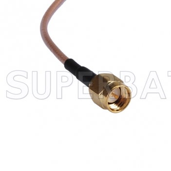 RF coaxial UHF Female SO239 to SMA Male Coax Connector Jumper RG316 Extension Cable-Ham Radio Antenna Wire for Baofeng Wouxun Icom Yaesu