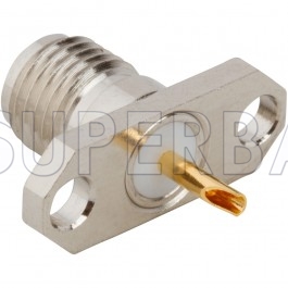 Superbat SMA  Female Jack Flange Straight Solder Cup Connector