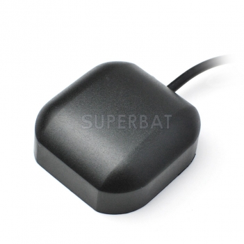 Superbat Vehicle Waterproof Active GPS Navigation Antenna Fakra C Blue GPS Antenna Compatible with Ford GM Chevy Chevrolet Jeep Cadillac BMW Audi Merc