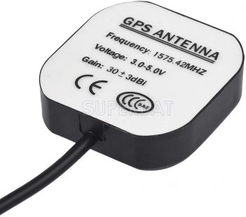 Superbat Vehicle Waterproof Active GPS Navigation Antenna Fakra C Blue GPS Antenna