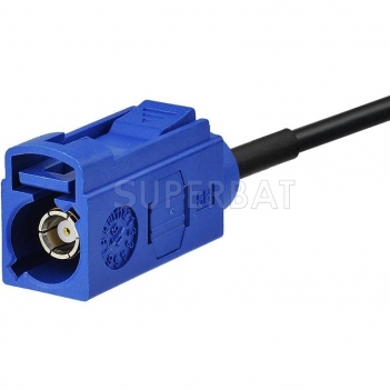 Superbat Vehicle Waterproof Active GPS Navigation Antenna Fakra C Blue GPS Antenna