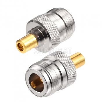 N Type Female to SMB Male Coaxial Adapter for Wireless LAN Devices