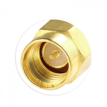 SMA Female Jack to SSMA Male Plug Adapter Gold Plated Brass 50ohm