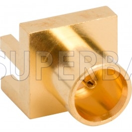 Superbat 75 Ohm MCX Jack Female Edge Mount PCB - End Launch Connector