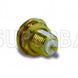 Superbat MCX Jack Female Bulkhead Round Post Connector 50 Ohm