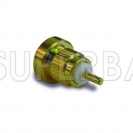 Superbat 50 Ohm MCX Jack Straight Round Post Connector