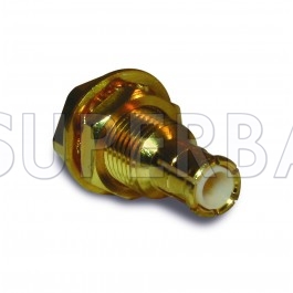 Superbat 50 Ohm MCX Plug Straight Round Post Connector