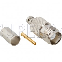 TNC Female Jack Crimp Connector 50 Ohm for LMR-240 Coax Cable