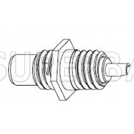 Superbat SMC Straight Female Jack Solder Cup Panel Mount RF Connector 50 Ohm