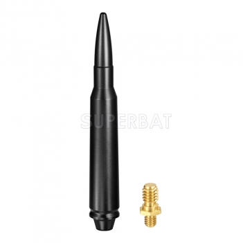 Superbat Short Replacement Bullet Style Antenna for Jeep Wrangler JK JKU JL JLU