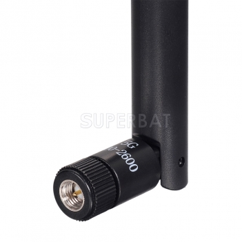 Superbat SMA Male 2500-2600MHZ 5 DBi Fold 5G Antenna for 5G Router