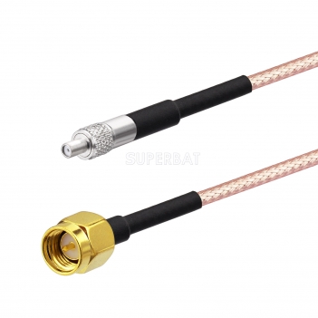 Superbat SMA Male to TS9 Straight Female Cable Using RG316 Coaxial