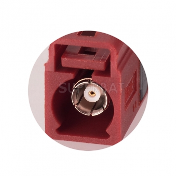 Superbat Fakra "L" female crimp connector for RG316 RG174 cable