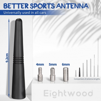 4 inch universal short antenna