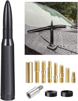 Superbat Vehicle Bullet Antenna Mast Car Truck Antenna Replacement for Toyota Tundra Tacoma FJ Cruiser Sienna Highlander RAV4 4Runner Sequoia Camry