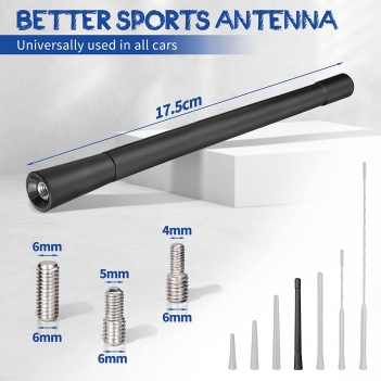 7 inch Rubber Car FM Radio Antenna