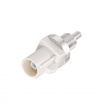 Superbat Waterproof Fakra Code B male bulkhead O-ring Plug connector for RG316 RG174 Coaxial Cable