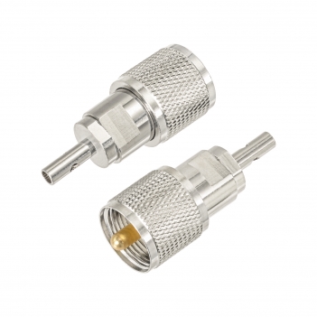 UHF Plug PL259 Male Connector Straight Solder for RG316 RG174