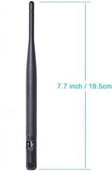 3pcs 6dBi 2.4GHz 5GHz 5.8GHz Dual Band WiFi RP-SMA Antenna for Netgear R6400-100NAS AC1750 R6050 AC750 JCG JYRN4