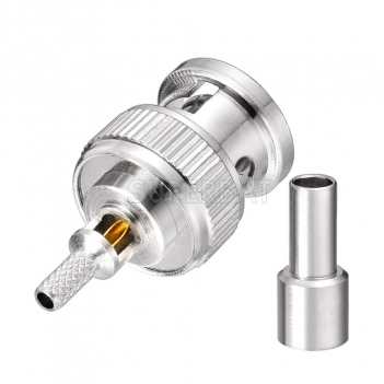 RF Coaxial Connector BNC Male For RG316 Cable